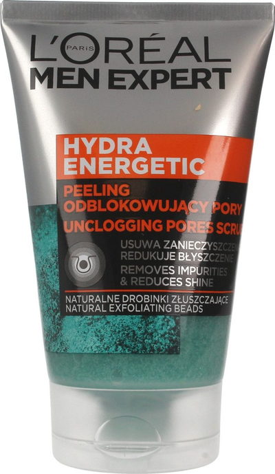 Peeling për fytyrë L'Oreal Paris Men Expert Hydra Energetic, 100ml