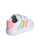 Atlete bebe Adidas Grand Court 2.0, EVA, mbyllje me shirit ngjitës, të bardha