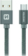 Kabllo USB Swissten USB A në micro USB, 1.2m, 3A, gri