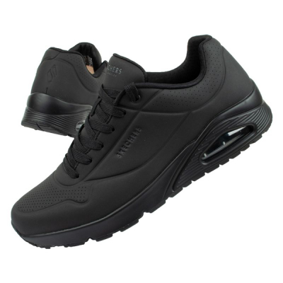 Atlete Skechers Uno M 52458 BBK, Skech Air, Air Cooled Memory Foam, të zeza