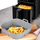 Insert silikon për Air Fryer Vilde, 22 cm, gri