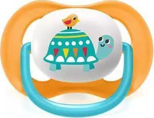 Qetësues goje për bebe Philips Avent Ultra Air SCF080/12, 6-18 muaj, silikon, set me 2 copë, rozë vjollcë