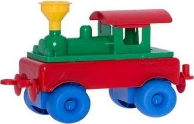 Lodër tren LoComotive K3, plastike, për kalamaj