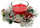 Kandil dekorativ Atmosphera Christmas Candle, 270g, qendër tavoline festive, shumëngjyrësh