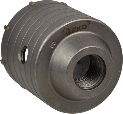 Кружна фреза GEKO SDS Plus, 65 mm, за ѕид, метална