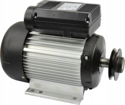Motor elektrik GEKO 1.5kW 2HP, 230V, njëfazësh, ngjyrë argjendi
