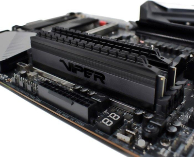 Memorie Patriot Viper 4 BLACKOUT, DDR4, 16 GB, 4400 MHz, CL18, PVB416G440C8K