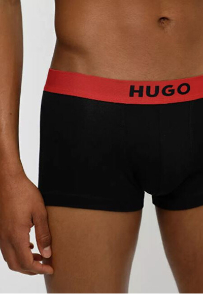 Set mbathje për meshkuj Hugo Boss, 2 palë, të kuqe/zeza
