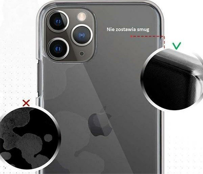 Kllëf telefoni Mercury Premium Clear Jelly për iPhone 11 Pro Max, transparent
