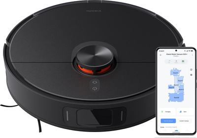 Fshesë robotike Xiaomi Robot Vacuum S20 Plus, navigim inteligjent, kontroll me aplikacion, e zezë