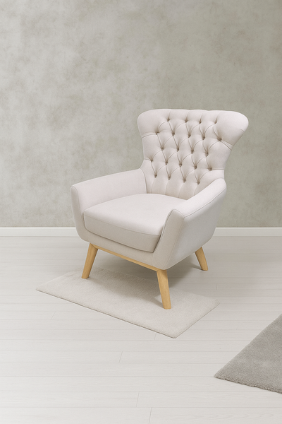 Karrige Druri Princi i Arberit, 85 x 80cm, e bardhë