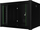 Kabinet rack muri Lanview RWP07U45BL, 7U, derë xhami, i zi
