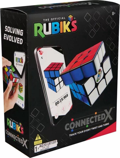 Kub inteligjent GoCube Rubik’s Connected X, 3x3, Bluetooth, shumëngjyrësh