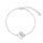 Byzylyk për femra AGAIN Jewelry AJNR0018, 19 cm, i argjendtë