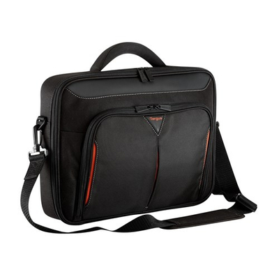 Çantë laptopi Targus Classic Plus CN415EU, 15.6", e zezë me të kuqe