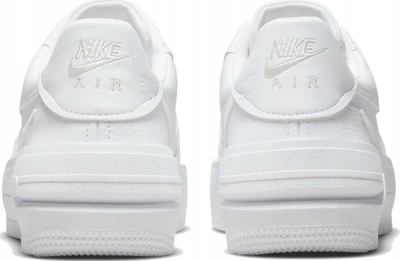 Atlete Nike Air Force 1 PLT.AF.ORM me platformë, për goca, të bardha