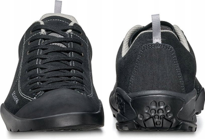 Këpucë jashtë Scarpa Mojito, taban Vibram Spyder, lëkurë zdrukth (suede), të zeza