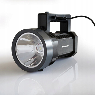 Dritë dore Tiross Dua, LED, 180lm, USB-C, e zezë