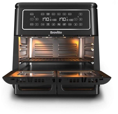 Frytëz pa vaj Breville VDF130X, 11L, 2400W, e zezë