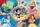Puzzle dyshemeje Lisciani Maxifloor Disney Princess, 2x60 copë, për ngjyrosje