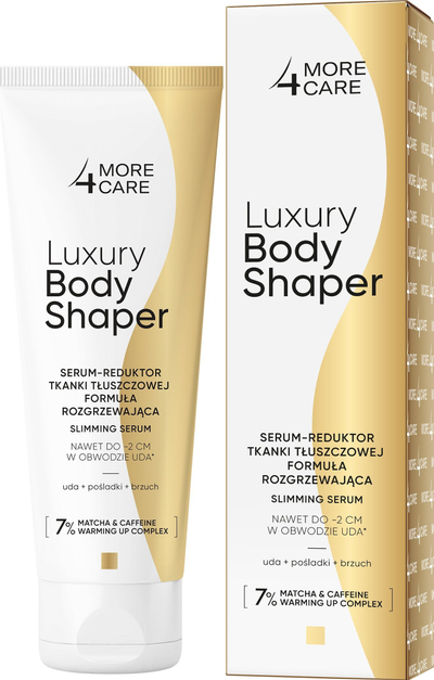 Serum trupi More4Care Luxury Body Shaper, kundër celulitit, me efekt që të ngroh, 150ml