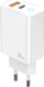Karikues muri JELLICO EU13 GaN PD, 30W, 1xUSB C 1xUSB QC3.0, me kabllo USB C USB C, i bardhë