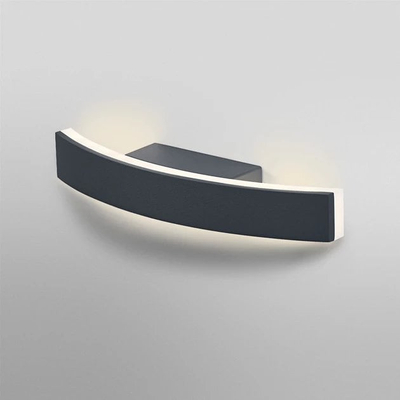 Lampë murale jashtë OSRAM ENDURA STYLE BOW, LED, 27cm, gri e errët