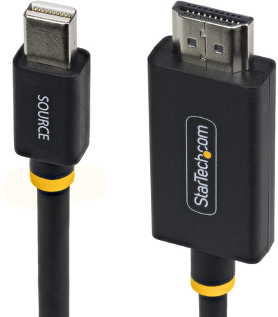 Kabllo StarTech Mini DisplayPort në HDMI, 4K 60Hz, 1 m
