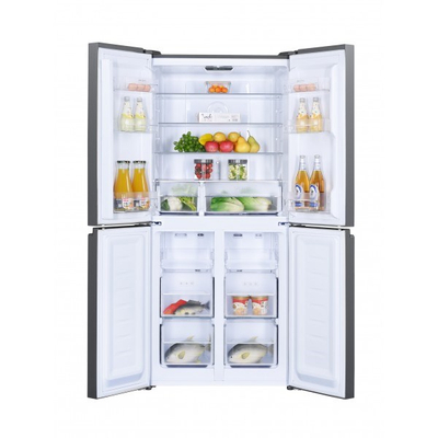 Frigorifer me ngrirës Sam Cook PSC-WG-1010B, Side by Side, No Frost, 401L, i zi