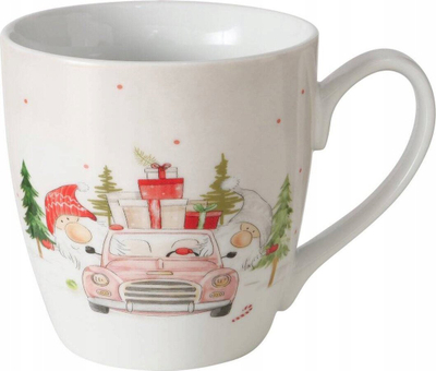 Filxhan Boltze Home Carrie Pattern 2, 480 ml, porcelan, me motiv festiv