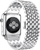 Rrip çeliku 4wrist për orë Apple 38/40/41 mm, i argjendtë