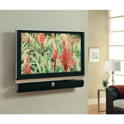 Mbajtëse për soundbar Techly, VESA 600x400, 10kg, e zezë