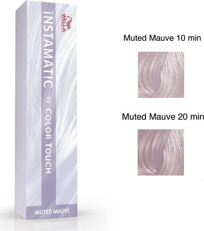 Bojë flokësh gjysmë-permanente Wella Color Touch Instamatic Muted Mauve, 60 ml, lejla