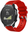 Rrip silikoni 4wrist për Suunto 3 - 22 mm, i kuq