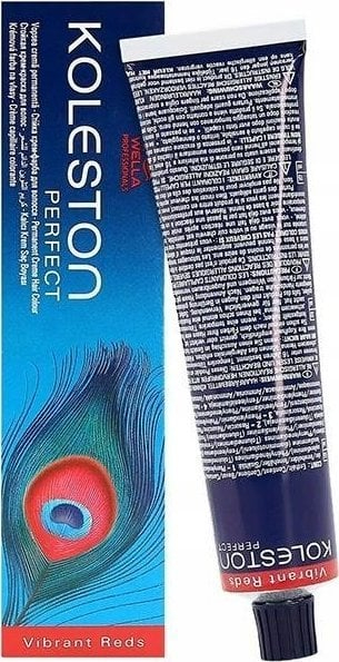 Bojë flokësh Wella Professionals Koleston Perfect 6/34, bionde e errët ari të kuqe, 60 ml