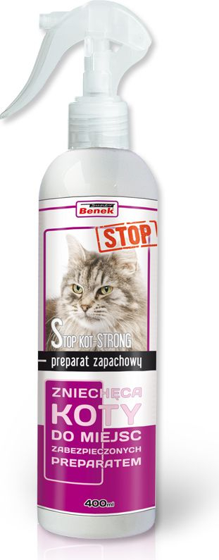 Sprej kundër maceve Super Benek Stop Cat Strong, 400ml