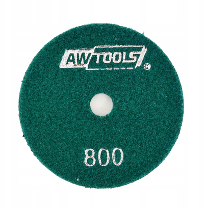 Disk lustruese diamanti AWTOOLS Honeycomb, 100mm, grit 800, jeshil