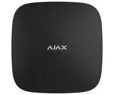 Panel alarmi Ajax Hub 2, 100 pajisje, rreze 2 km, 2G LAN GSM, i zi