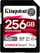 Kartë memorie Kingston Canvas React Plus, 256GB, UHS-II SDXC, e zezë