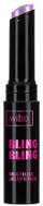 Highlighter stick Wibo Bling Bling 03, shimmer jelly, shumëpërdorimësh, vjollcë e ftohtë