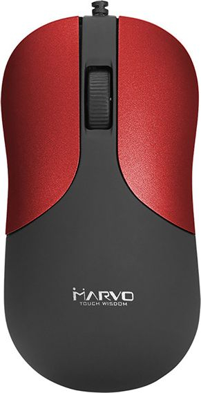 Mouse Marvo DMS002RD, optik, me kabllo, i kuq