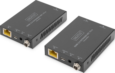 Set zgjatues HDMI Digitus 2.0, 70m, 4K 60Hz, gri
