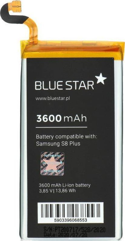 Bateri Blue Star për Samsung Galaxy S8 Plus, 3600 mAh, Li Ion, PREMIUM