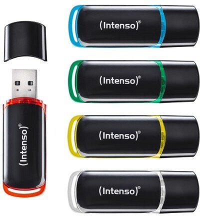USB Intenso 3511595, 64GB, USB 2.0, shumëngjyrësh