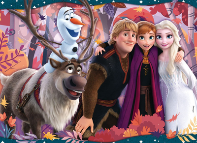 Puzzle Lisciani Frozen, 48 pjesë, me dy anë, shumëngjyrësh