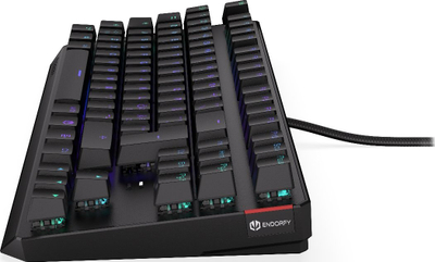 Tastierë mekanike Endorfy Thock TKL, Kailh Brown, RGB, e zezë
