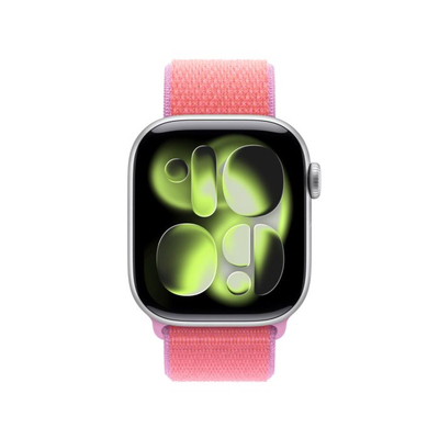 Apple Watch 42mm Sport Loop, Bright Guava (SEASONAL)