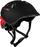 Helmet biçiklete për kalamaj Spokey CHERUB, 44-48 cm, In-Mold, e zezë me të kuqe