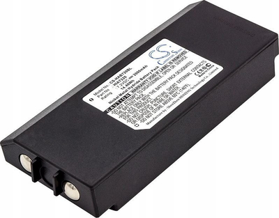 Bateri zëvendësuese Hiab AMH0627 AX HI6692 XS Drive HIA7220, 2000mAh, 7.2V, e zezë
