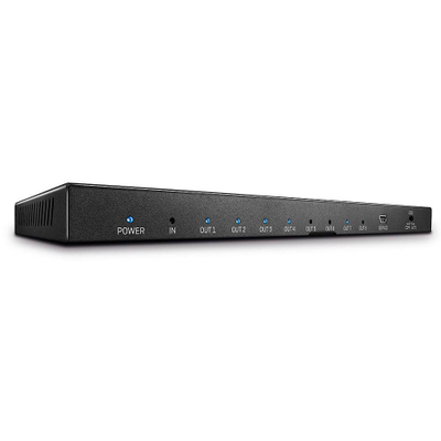 Ndarës videosi HDMI Lindy 38237, 1 në 8, 4K, i zi